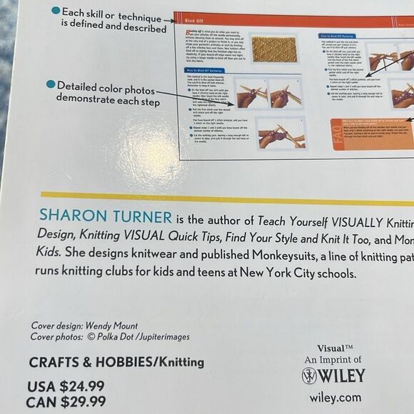 Teach Yourself VISUALLY Knitting, Sharon Turner - Picture 4 of 7